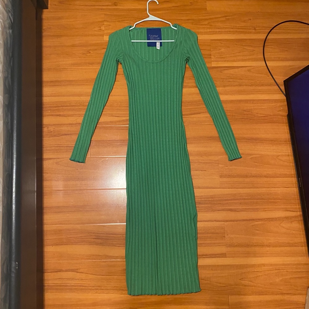 SIMON MILLER RIB DRESS